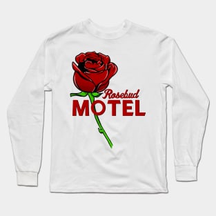 Schitt's Creek Rosebud Motel Long Sleeve T-Shirt